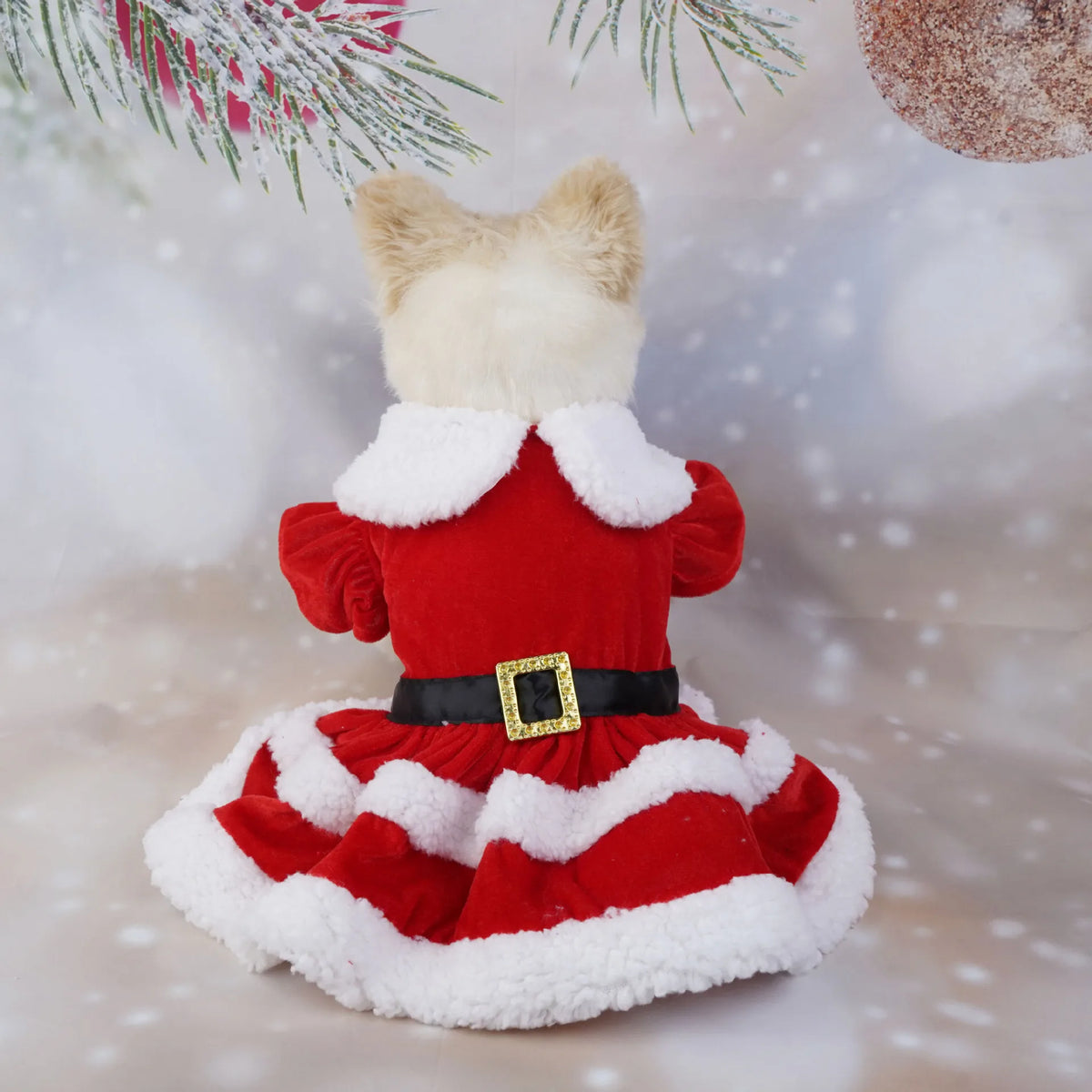 Weihnachtsrock für Haustiere – Festliches Outfit für Hunde & Katzen