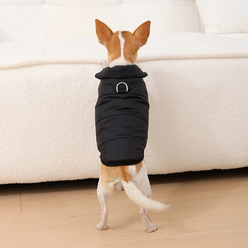 Wasserdichter Fleece-Hundemantel – Dicke Winterweste für Kleine Hunde, Katzen & Welpen