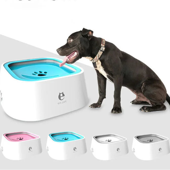 Schwimmender Wassernapf für Haustiere – Spritzreduzierender Tragbarer Trinknapf für Hunde & Katzen