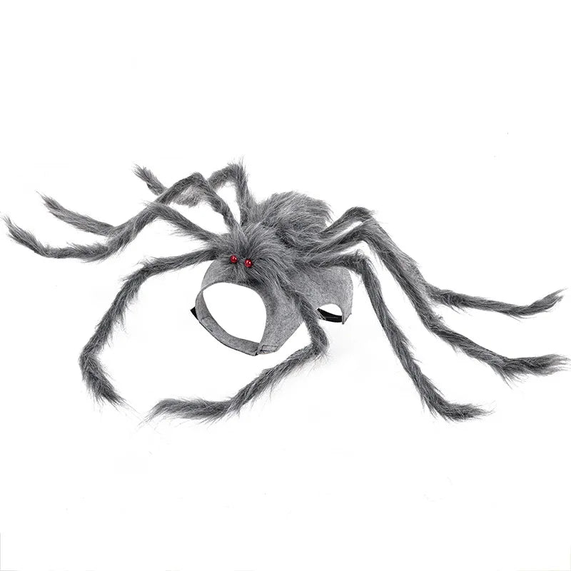 Lustiges Spinnenkostüm für Haustiere – Halloween-Cosplay-Outfit für Kleine & Mittelgroße Hunde & Katzen