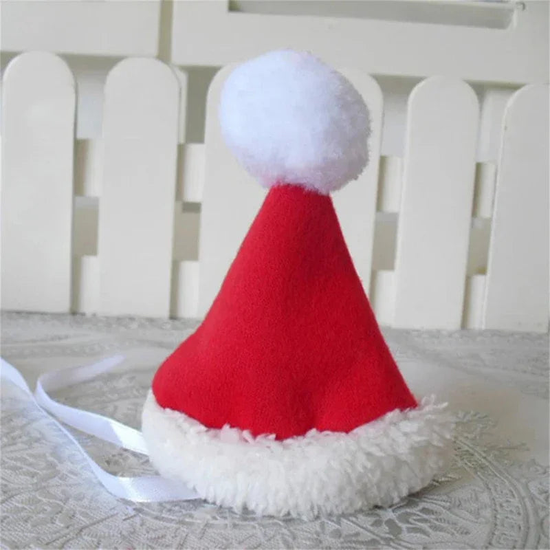 Weihnachtsmann-Overall für Kleine Hunde & Katzen – Süßes Weihnachts-Cosplay-Kostüm