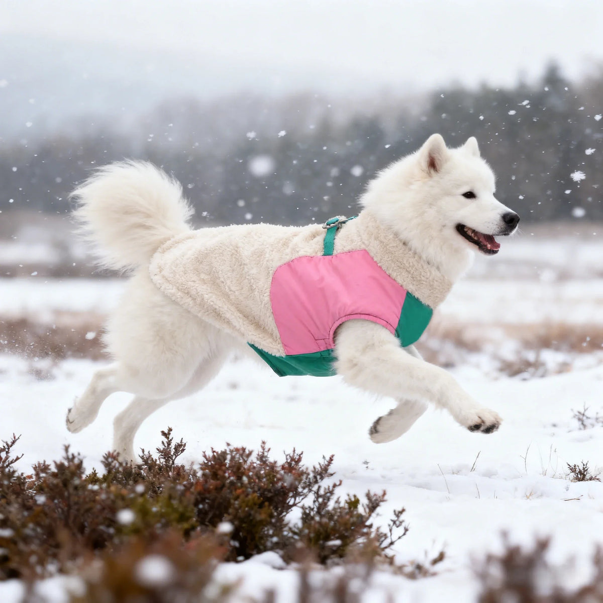 Warme Lammfell-Hundejacke – Weicher & Gemütlicher Herbst-Wintermantel für Hunde